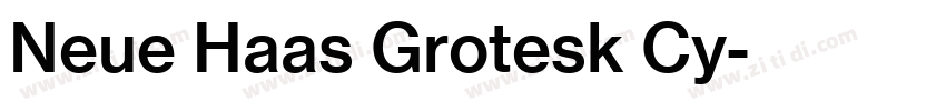 Neue Haas Grotesk Cy字体转换 Neue Haas Grotesk Cy字体转换